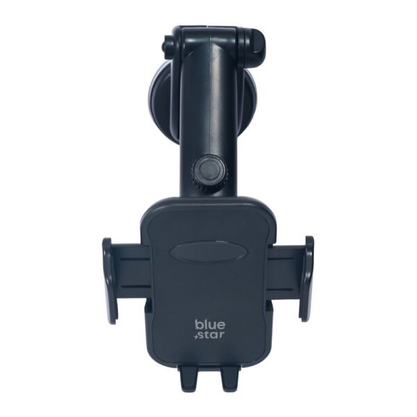 Holder 3 03 BLUE STAR Βάση Αυτοκινήτου Long Arm Classic 18–23cm για Παρμπρίζ/Ταμπλό Μαύρη