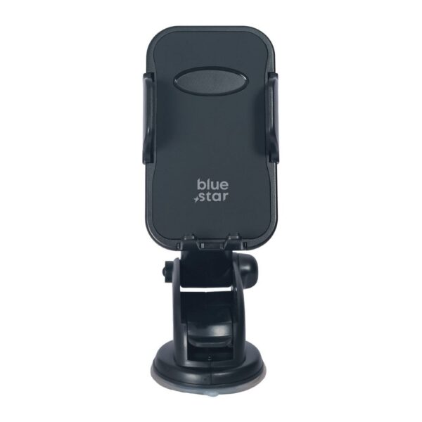 Holder 3 04 BLUE STAR Βάση Αυτοκινήτου Long Arm Classic 18–23cm για Παρμπρίζ/Ταμπλό Μαύρη