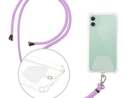 Purple 1 Κορδόνι Λαιμού για Smartphones Μωβ