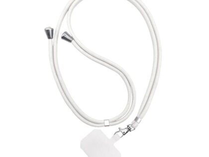 White 1 Κορδόνι Λαιμού για Smartphones Λευκό