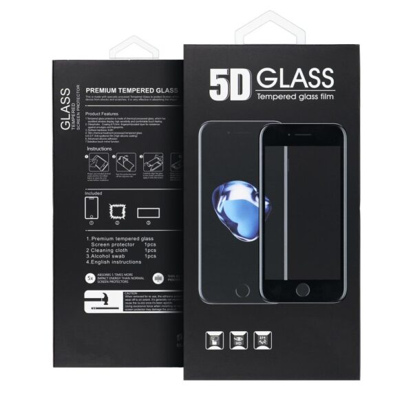 5D Full Glue Tempered Glass - για iPhone 17 Pro / 18 Pro black