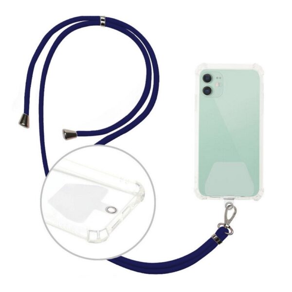 blue 2 Κορδόνι Λαιμού για Smartphones Μπλε